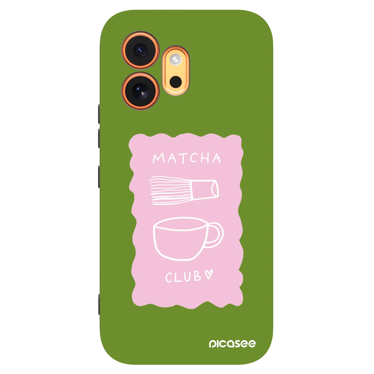 Picasee crna silikonska maskica za Honor 600 - Matcha club