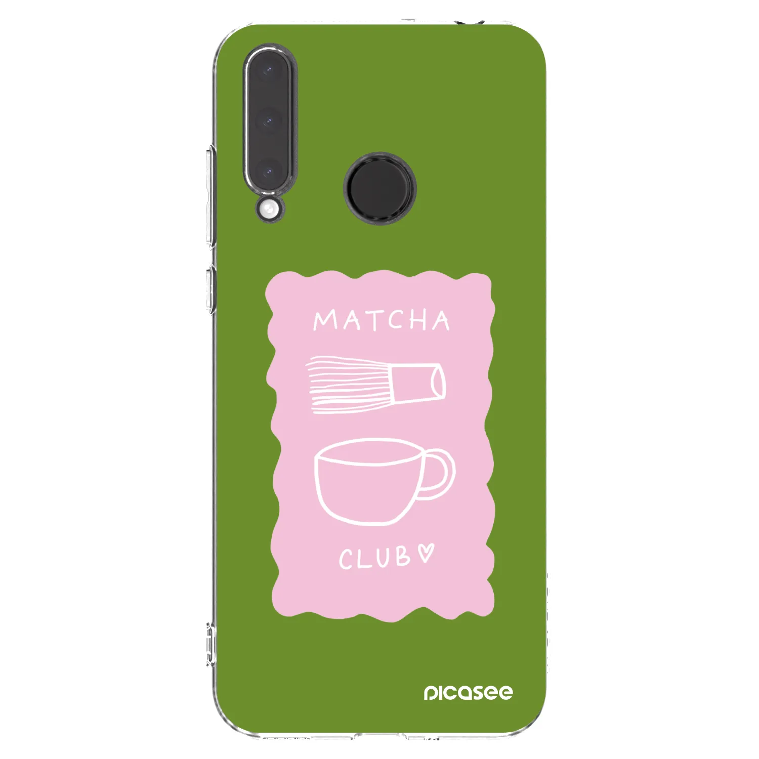 Picasee silikonska prozirna maskica za Honor 20 Lite - Matcha club