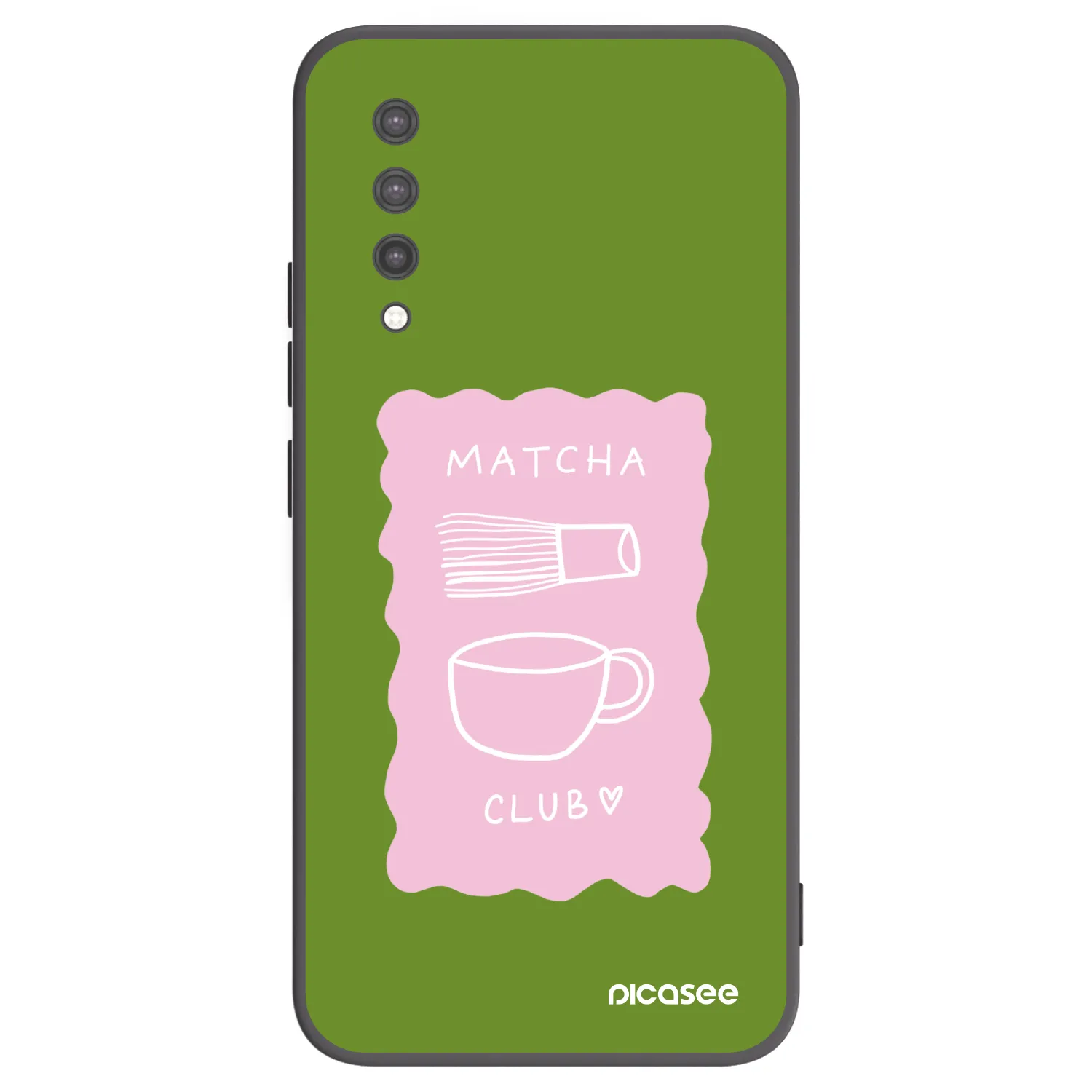 Picasee crna silikonska maskica za Xiaomi Mi 9 Lite - Matcha club