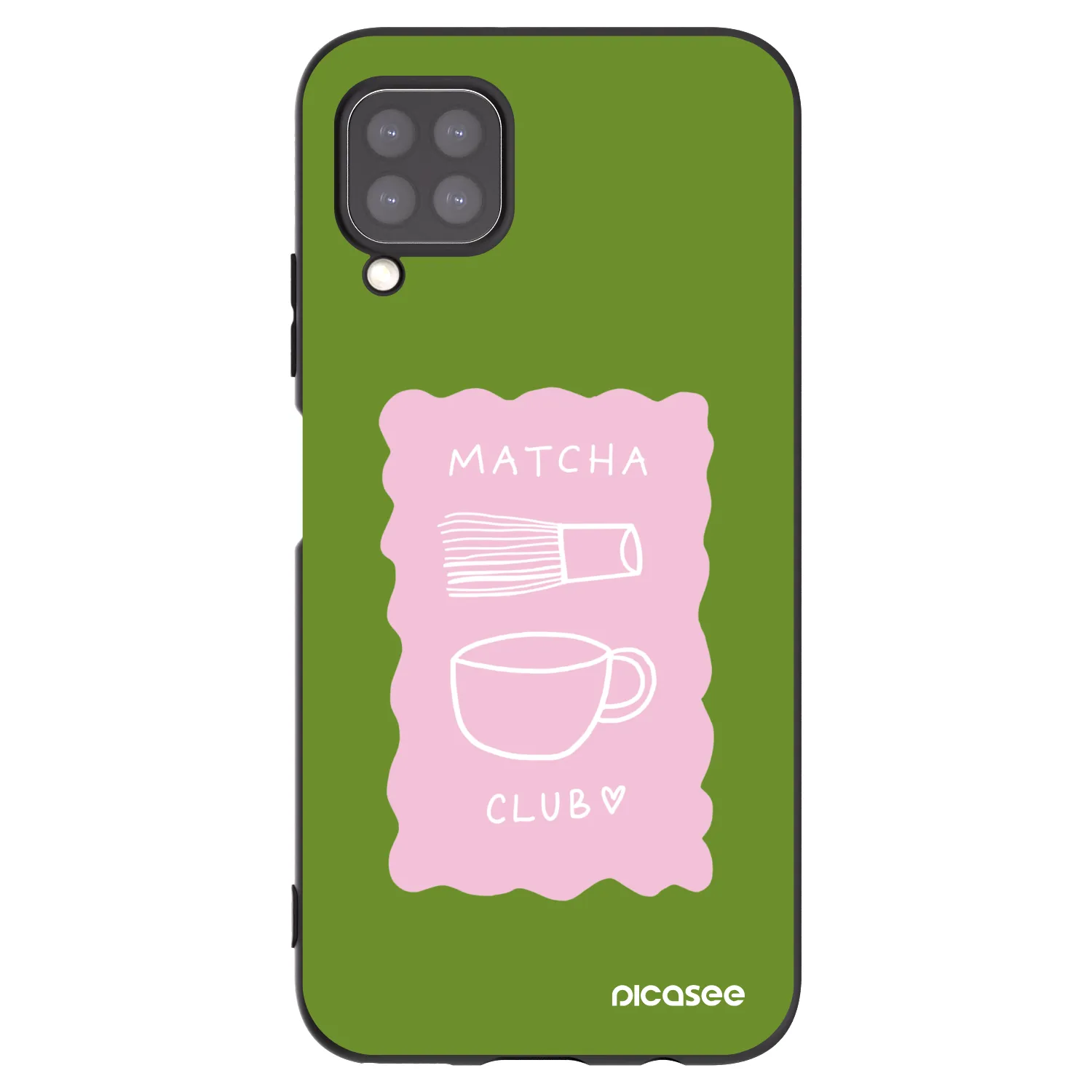 Picasee crna silikonska maskica za Huawei P40 Lite - Matcha club