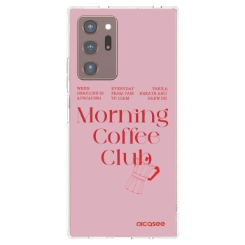 Picasee silikonska prozirna maskica za Samsung Galaxy Note 20 Ultra - Morning