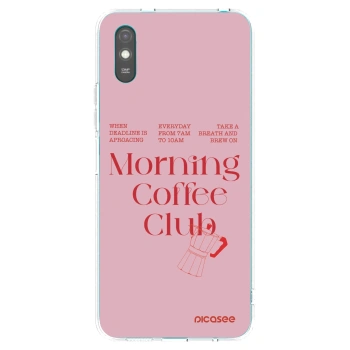 Picasee silikonska prozirna maskica za Xiaomi Redmi 9A - Morning