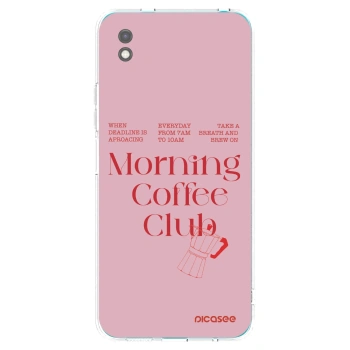 Picasee crna silikonska maskica za Xiaomi Redmi 9A - Morning
