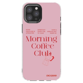 Picasee silikonska prozirna maskica za Apple iPhone 12 Pro Max - Morning