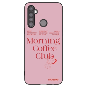 Picasee crna silikonska maskica za Realme 6i - Morning