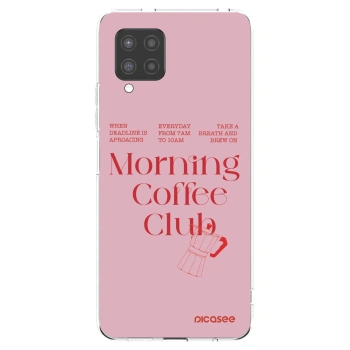 Picasee silikonska prozirna maskica za Samsung Galaxy A42 A426B - Morning