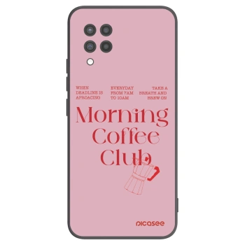 Picasee crna silikonska maskica za Samsung Galaxy A42 A426B - Morning