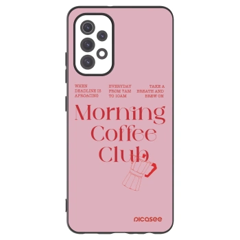Picasee crna silikonska maskica za Samsung Galaxy A32 5G A326B - Morning