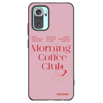 Picasee crna silikonska maskica za Xiaomi Redmi Note 10 Pro - Morning