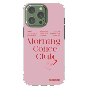 Picasee silikonska prozirna maskica za Apple iPhone 13 Pro - Morning