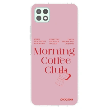 Picasee silikonska prozirna maskica za Samsung Galaxy A22 A226B 5G - Morning