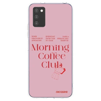 Picasee silikonska prozirna maskica za Samsung Galaxy A02s A025G - Morning