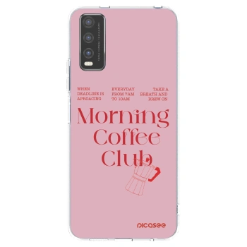 Picasee silikonska prozirna maskica za Vivo Y20s - Morning