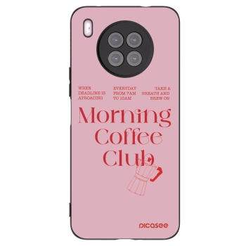 Picasee crna silikonska maskica za Huawei Nova 8i - Morning