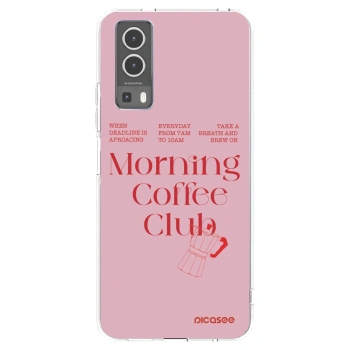 Picasee silikonska prozirna maskica za Vivo Y72 5G - Morning
