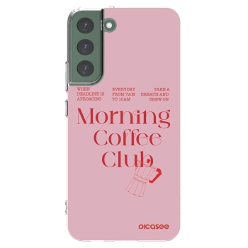 Picasee silikonska prozirna maskica za Samsung Galaxy S22+ 5G - Morning