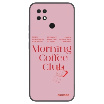 Picasee crna silikonska maskica za Xiaomi Redmi 10C - Morning