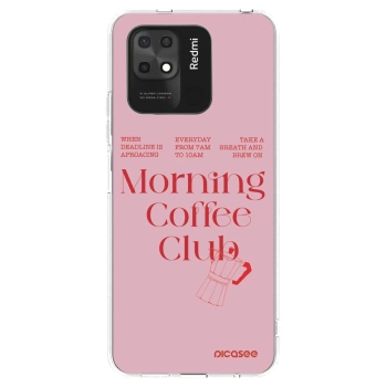 Picasee silikonska prozirna maskica za Xiaomi Redmi 10C - Morning