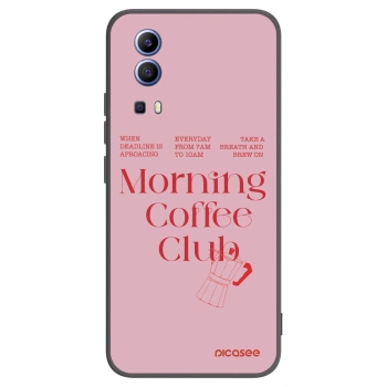 Picasee crna silikonska maskica za Vivo Y52 5G - Morning