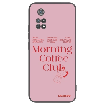 Picasee crna silikonska maskica za Xiaomi Poco M4 Pro - Morning