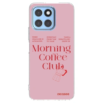 Picasee silikonska prozirna maskica za Honor X6 - Morning