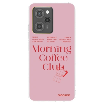 Picasee silikonska prozirna maskica za Xiaomi Poco X5 Pro - Morning