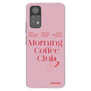 Picasee silikonska prozirna maskica za Xiaomi Redmi Note 11S 5G - Morning
