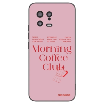 Picasee crna silikonska maskica za Xiaomi 13 - Morning