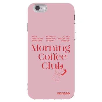 Picasee silikonska prozirna maskica za Apple iPhone 6/6S - Morning