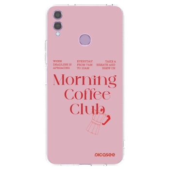 Picasee silikonska prozirna maskica za Honor 8X - Morning