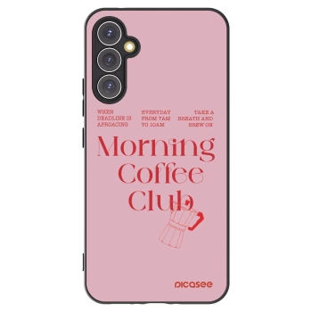Picasee crna silikonska maskica za Samsung Galaxy A34 5G A346B - Morning