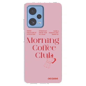 Picasee silikonska prozirna maskica za Xiaomi Redmi Note 12 Pro 5G - Morning