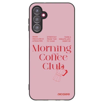 Picasee crna silikonska maskica za Samsung Galaxy A14 5G A146P - Morning