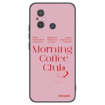Picasee crna silikonska maskica za Xiaomi Redmi 12C - Morning