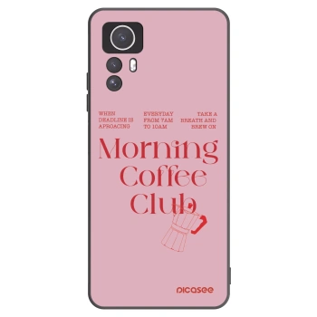 Picasee crna silikonska maskica za Xiaomi Redmi Note 12S - Morning
