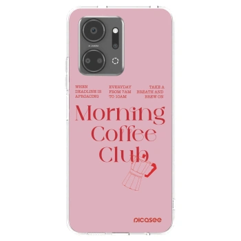 Picasee silikonska prozirna maskica za Honor X7a - Morning
