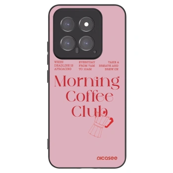 Picasee crna silikonska maskica za Xiaomi 14 - Morning