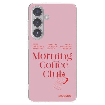 Picasee silikonska prozirna maskica za Samsung Galaxy S24 S921B 5G - Morning
