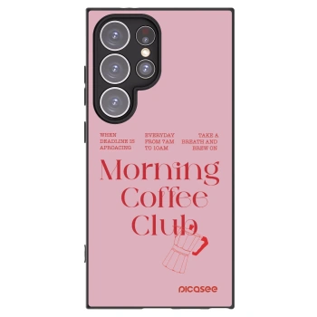 Picasee crna silikonska maskica za Samsung Galaxy S24 Ultra S928B 5G - Morning