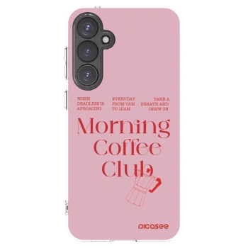 Picasee silikonska prozirna maskica za Samsung Galaxy S23 FE S711B - Morning