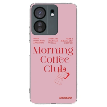 Picasee silikonska prozirna maskica za Xiaomi Redmi 13C 4G - Morning
