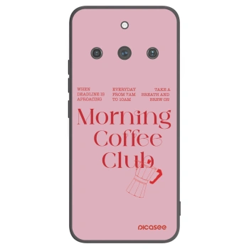 Picasee crna silikonska maskica za Realme 11 Pro+ - Morning