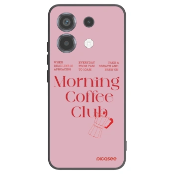 Picasee crna silikonska maskica za Xiaomi Poco X6 - Morning