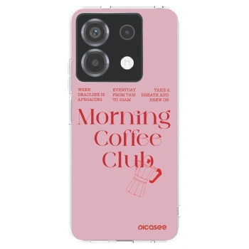 Picasee silikonska prozirna maskica za Xiaomi Poco X6 - Morning
