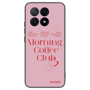 Picasee crna silikonska maskica za Xiaomi Poco X6 Pro - Morning