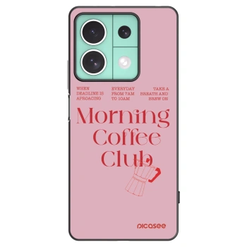 Picasee crna silikonska maskica za Xiaomi Redmi Note 13 5G - Morning