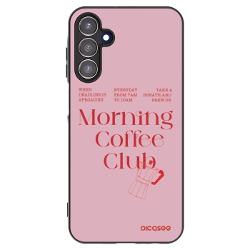Picasee crna silikonska maskica za Samsung Galaxy A15 A156B 5G - Morning