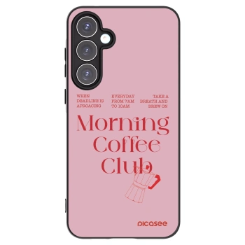 Picasee crna silikonska maskica za Samsung Galaxy A55 5G A556B - Morning