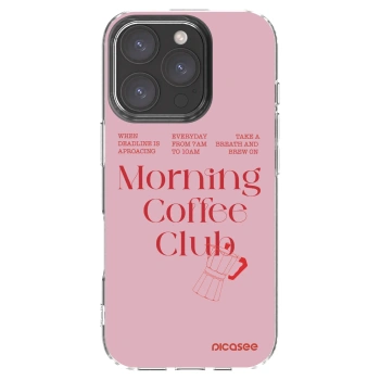 Picasee silikonska prozirna maskica za Apple iPhone 16 Pro - Morning