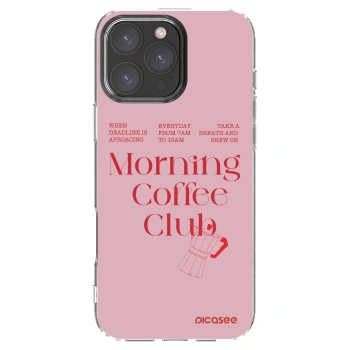 Picasee silikonska prozirna maskica za Apple iPhone 16 Pro Max - Morning